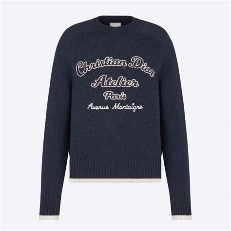 chritian dior atelier sweater|christian dior sweater women's.